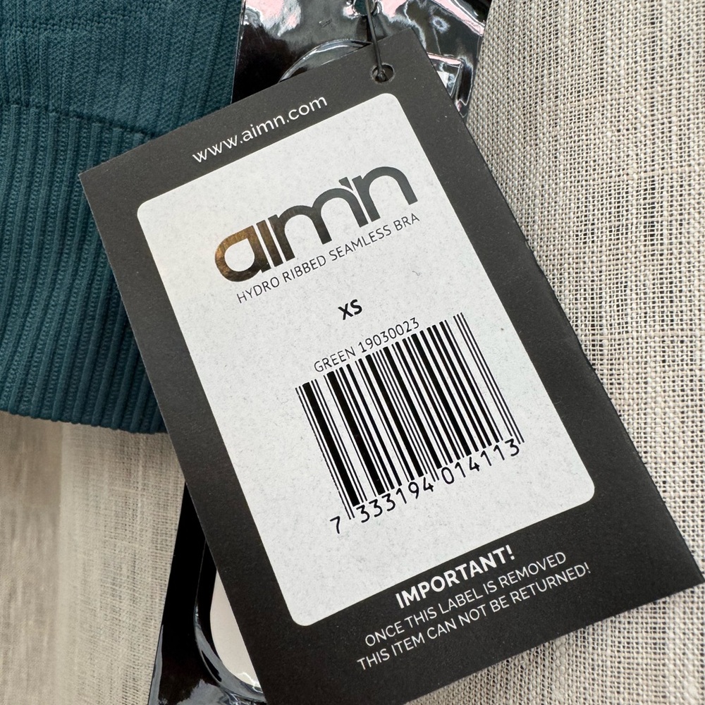 aim’n Hydro Ribbed Seamless Bra - Picture 3 of 4